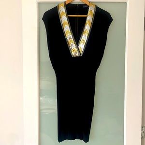 French Connection Black Sequin Mini Dress – Size 8